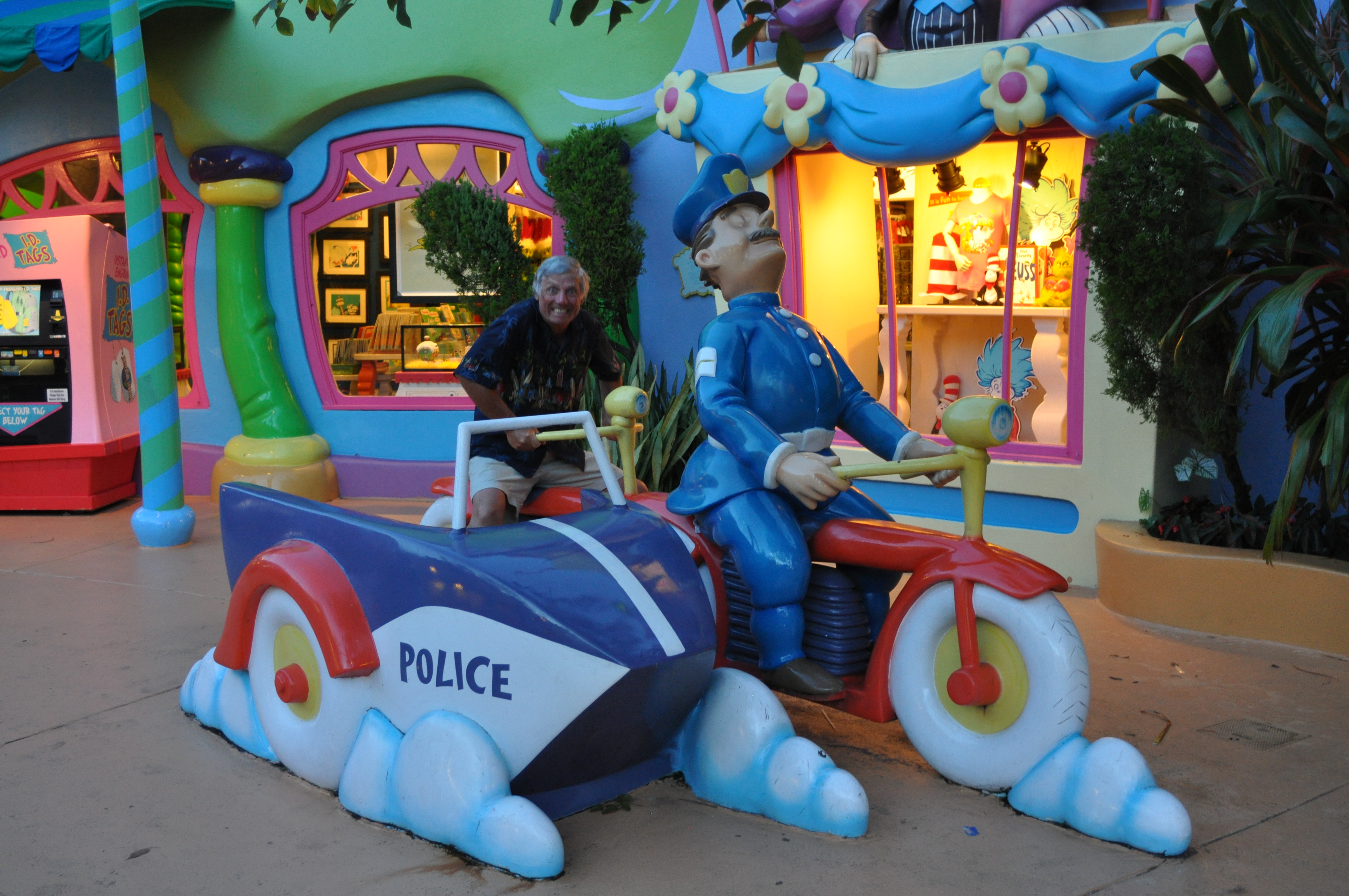 Me on the Police Bike